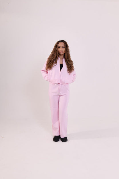 Cleopatra Over sized Bomer Zip Up Jacket & Matching Bottoms